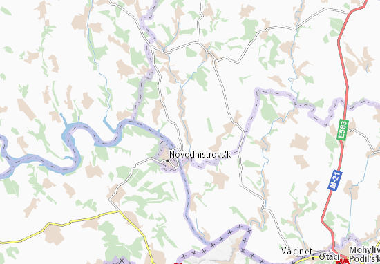 Karte Stadtplan Zhvan