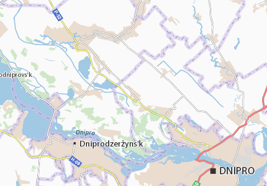 Karte Stadtplan Balivka