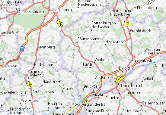 MICHELIN-Landkarte Neuhausen - Stadtplan Neuhausen - ViaMichelin