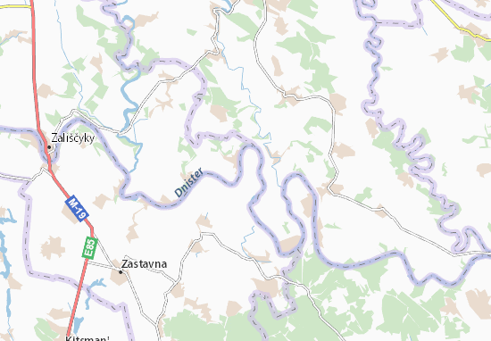 Karte Stadtplan Musorivka
