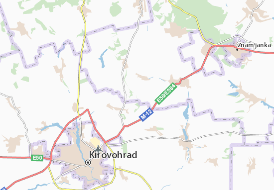 Mapa Barvinivka
