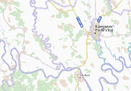 Karte Stadtplan Slobidka-Rykhtivs&#x27;ka