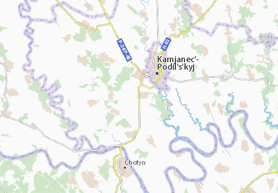 Kolybaivka Map