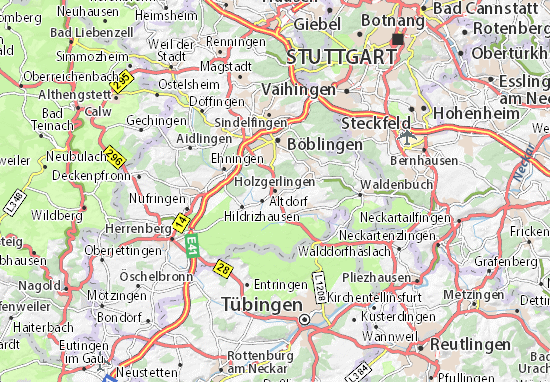 Holzgerlingen Map