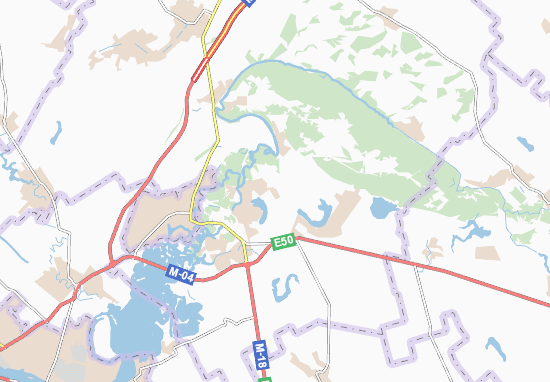 Mapa Orlivshchyna