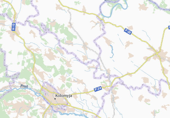 Kaart Plattegrond Yakivka