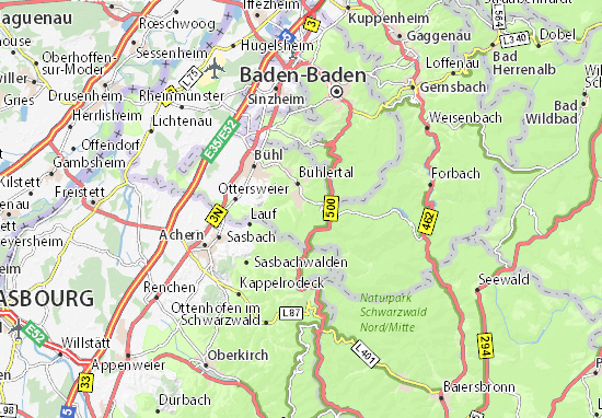 Mapa Schafhof