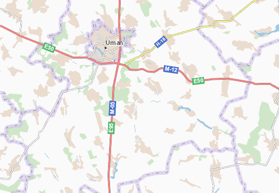 Karte Stadtplan Stepkivka