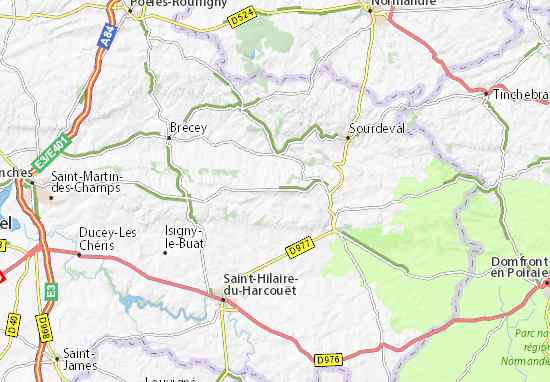 Mapa Juvigny-le-Tertre