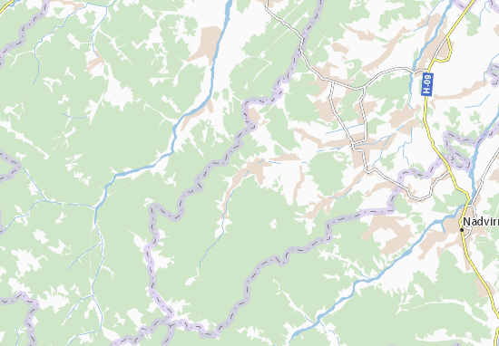 Karte Stadtplan Porohy