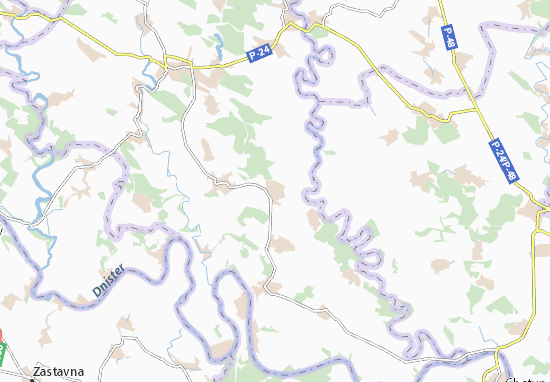 Mapa Hermakivka