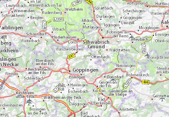 MICHELIN Hohenstaufen map - ViaMichelin