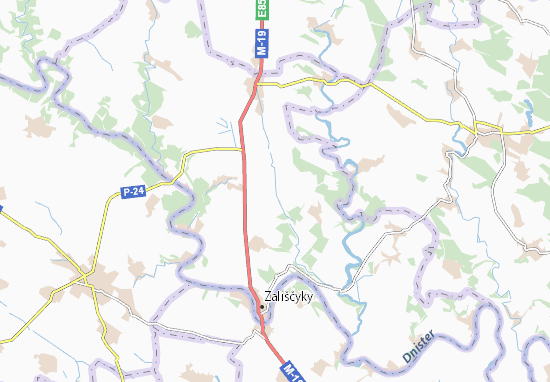 Mapa Uhryn&#x27;kivtsi