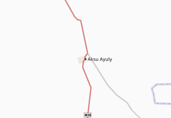 Mapa Aksu Ayuly