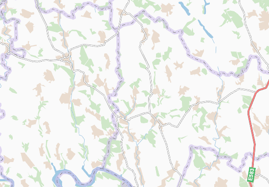 Kaart Plattegrond Petrymany