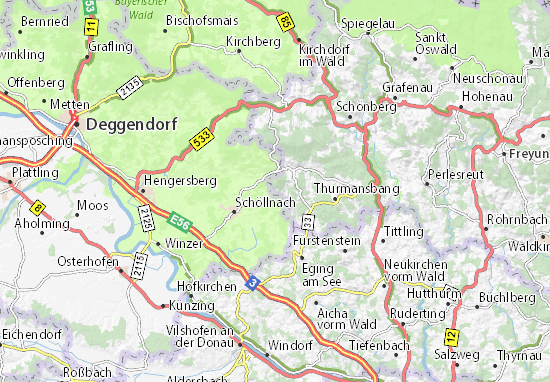 MICHELIN-Landkarte Simmering - Stadtplan Simmering - ViaMichelin