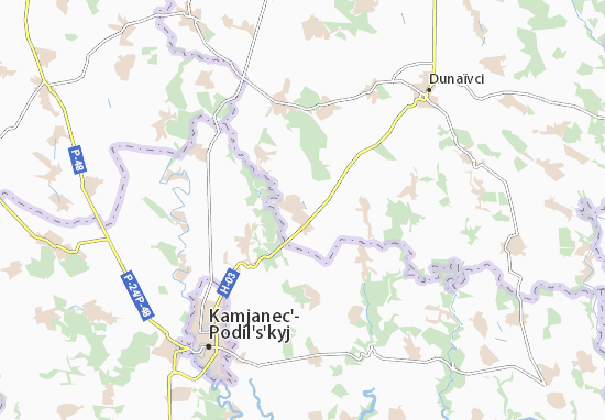 Karte Stadtplan Makiv