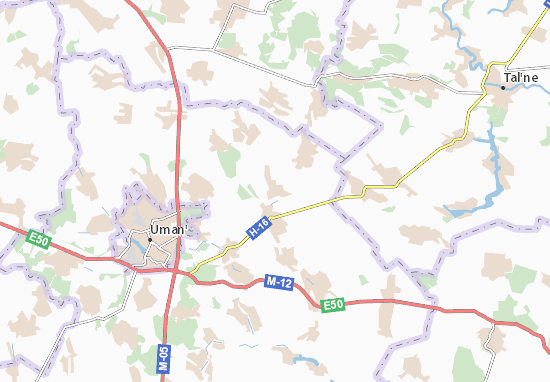Karte Stadtplan Tans&#x27;ke