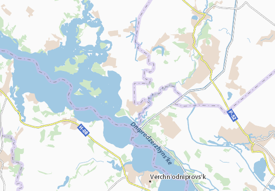 Karte Stadtplan Molodizhne