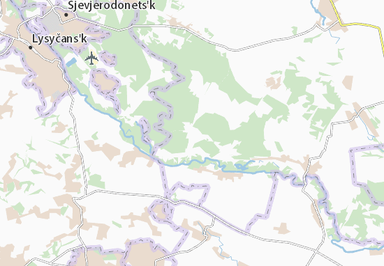 Karte Stadtplan Muratove