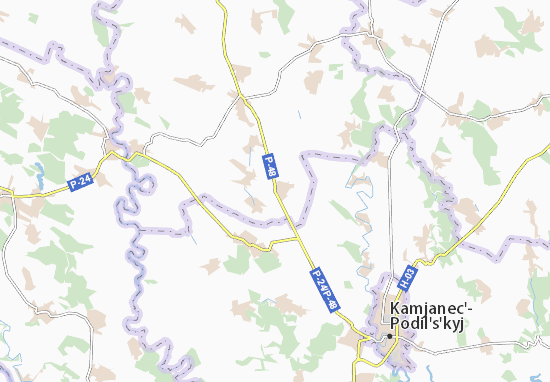 Karte Stadtplan Zherdya