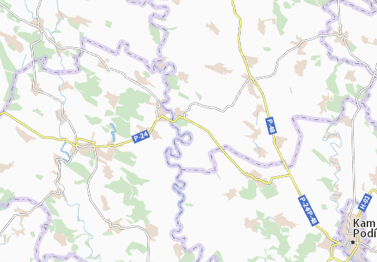 Mapa P&#x27;yatnychany