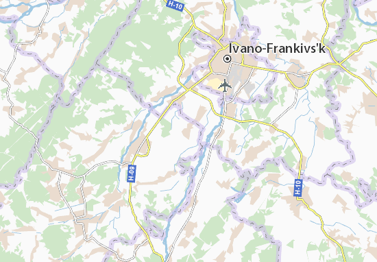 Ivanykivka Map
