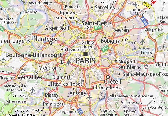 Kaart Plattegrond Paris 05