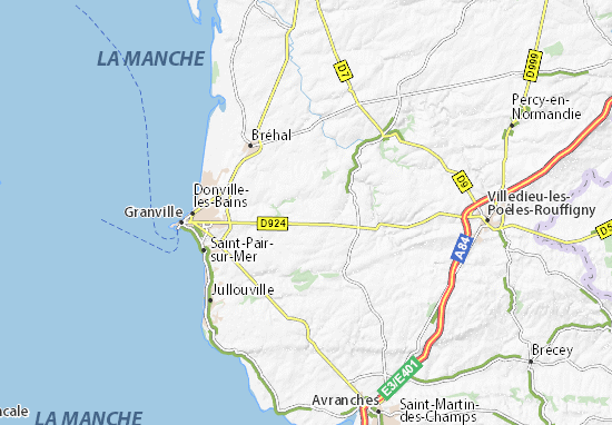Mapa Saint-Sauveur-la-Pommeraye