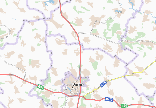 Karte Stadtplan Krasnopilka