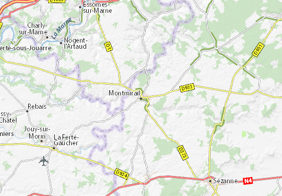 Montmirail Map