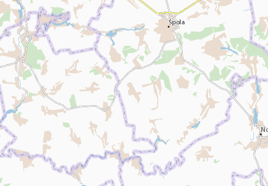 Mapa Sobolivka