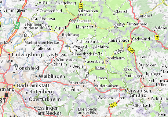 Mappe-Piantine Rudersberg