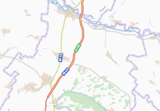 Karte Stadtplan Harasymivka