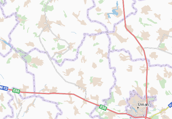 Karte Stadtplan Uhluvatka
