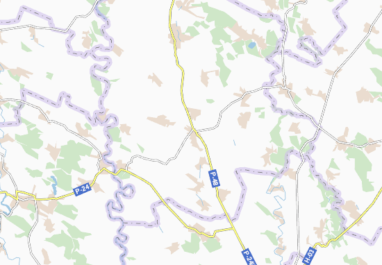 Mapa Zarichanka