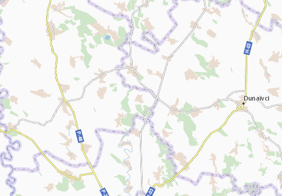 Mapa Tsykova