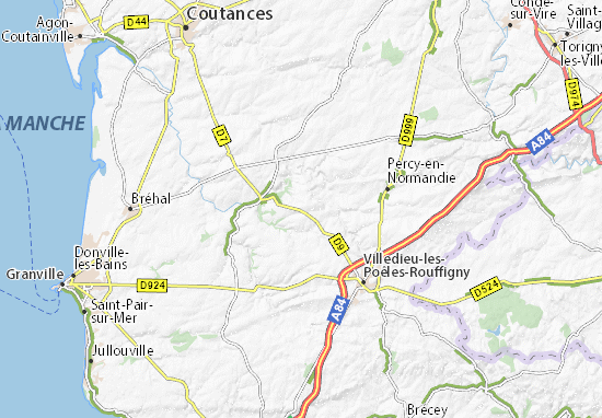 Mapa Le Mesnil-Bonant