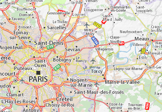 Clichy-sous-Bois Map