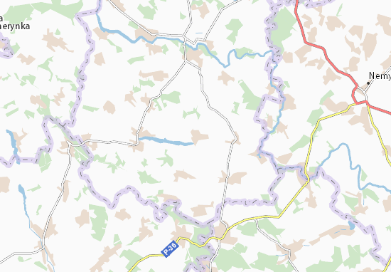 Karte Stadtplan Rakhny-Pol&#x27;ovi