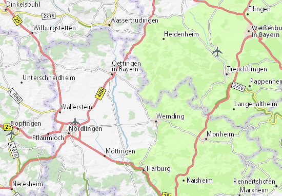 Mapa Kronhof