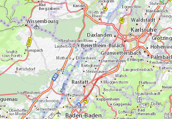 MICHELIN-Landkarte Illingen - Stadtplan Illingen - ViaMichelin