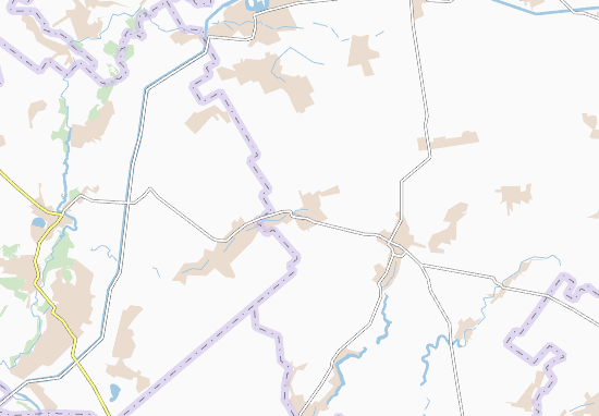 Karte Stadtplan Topchyne