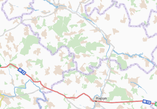Karte Stadtplan Bilky