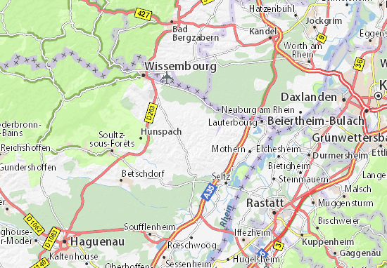 MICHELIN-Landkarte Siegen - Stadtplan Siegen - ViaMichelin