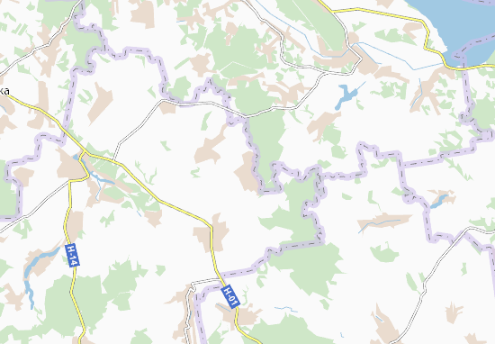 Karte Stadtplan Tsvitne