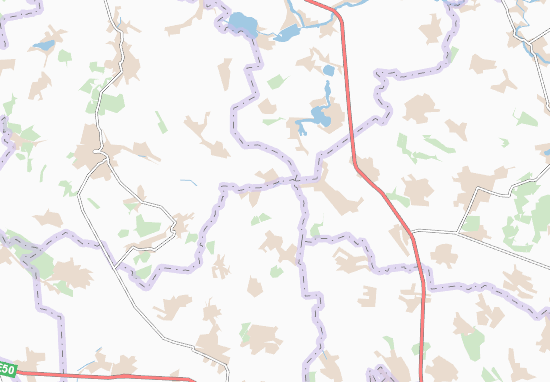 Mapa Hreblya