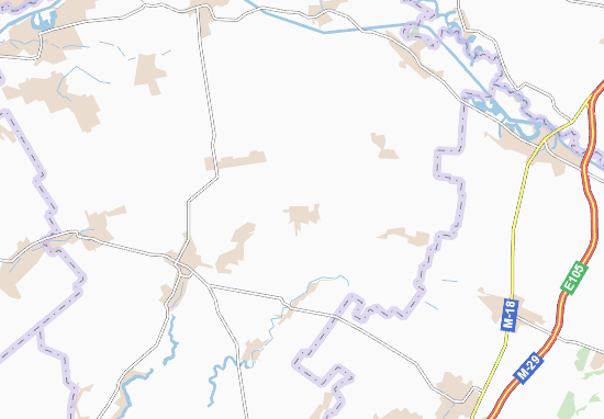 Mapa Zhdanivka