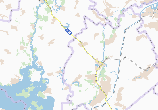 Kaart Plattegrond Sharivka