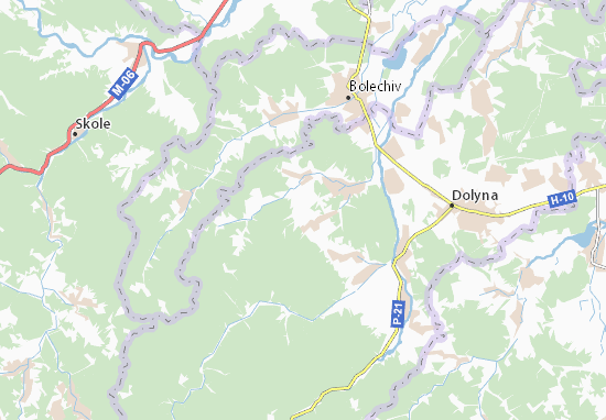 Roztochky Map